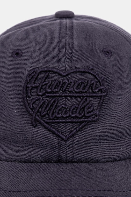 Human Made 6PANEL CAP czapka bejsbolowa bawełniana damska HM31GD021 fioletowy SS26