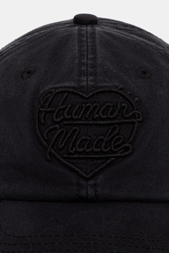 Human Made 6PANEL CAP czapka bejsbolówka bawełniana damska HM31GD021 granatowy SS26