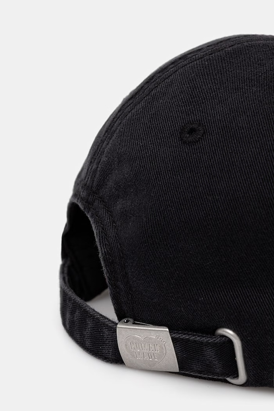 Akcesoria Human Made 6PANEL CAP czapka bejsbolówka bawełniana damska HM31GD021 granatowy