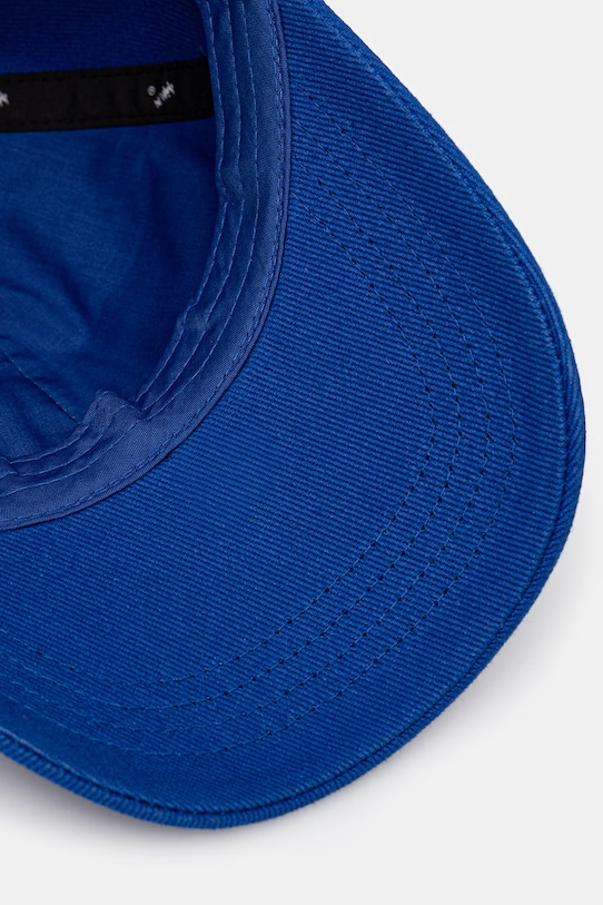 Ader Error czapka z daszkiem bawełniana męska niebieski BM41FYHW0202BL