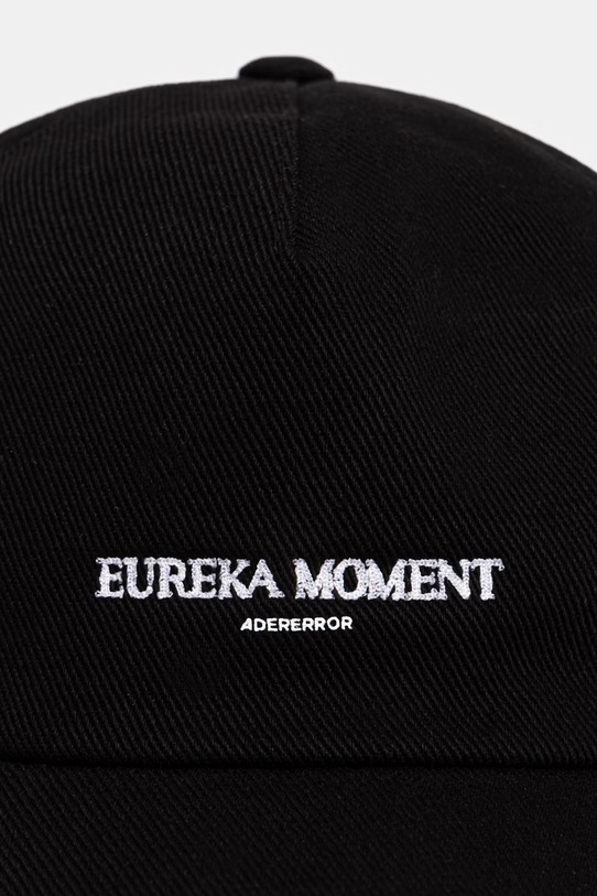Ader Error czapka z daszkiem bawełniana męska BP01SSHW0209BK czarny SS26