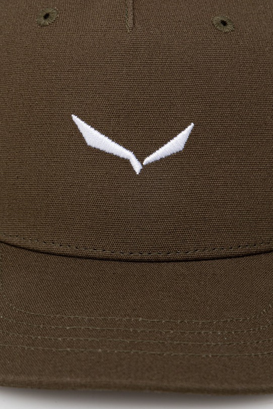 Salewa czapka z daszkiem 00.0000029323 zielony SS26