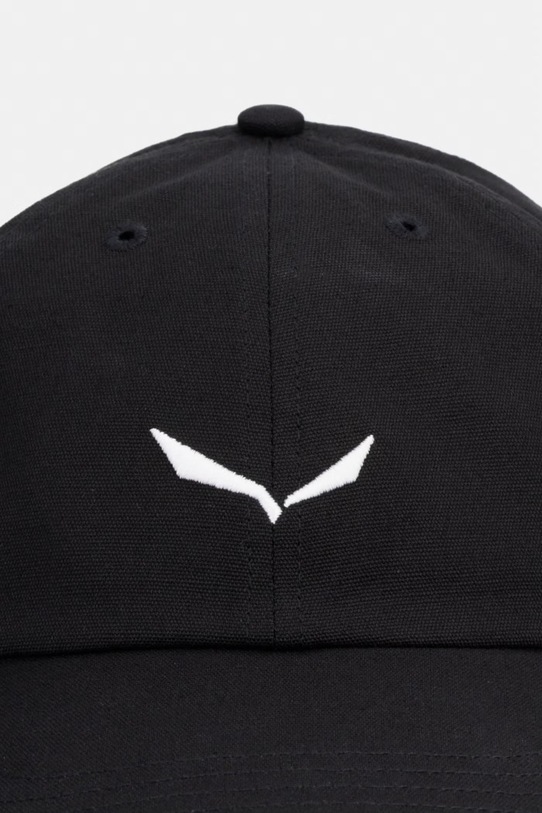 Pamučna kapa sa šiltom Salewa 00.0000029324 crna SS26