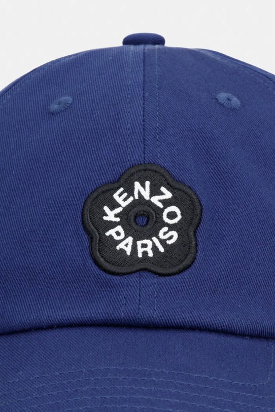 Kenzo czapka z daszkiem bawełniana FG58AC421F41 granatowy SS26