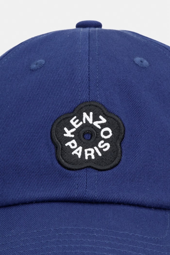 Kenzo czapka z daszkiem bawełniana FG58AC421F41 granatowy SS26