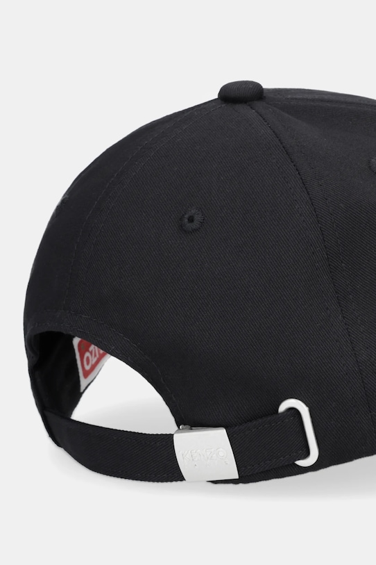 Akcesoria Kenzo czapka z daszkiem bawełniana FG58AC631F42 czarny