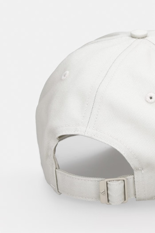 Akcesoria adidas czapka z daszkiem bawełniana Bball JW6036 beżowy