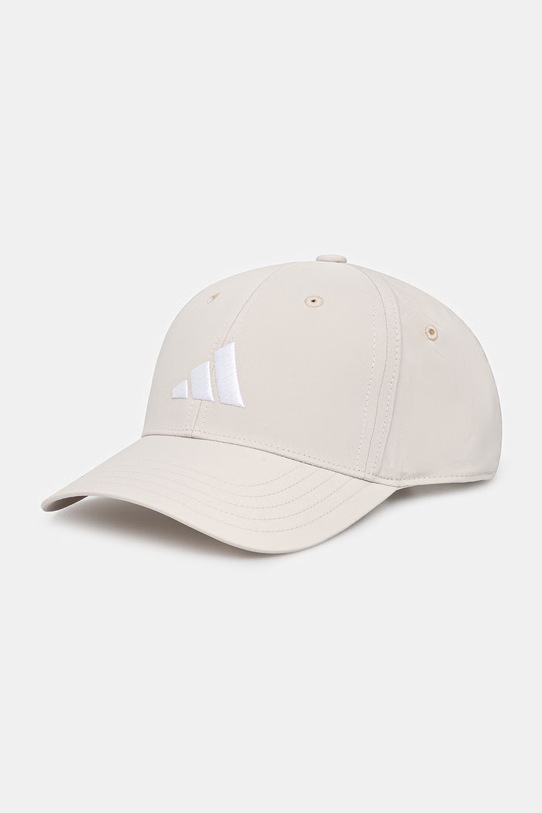 adidas czapka z daszkiem BBCAP aplikacja beżowy JW6038