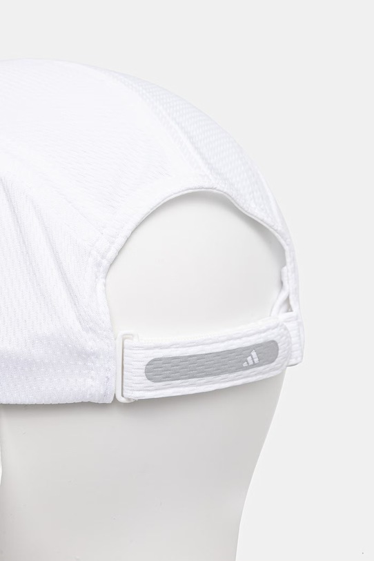 Akcesoria adidas Performance czapka z daszkiem Running Mesh 4 JZ0505 biały