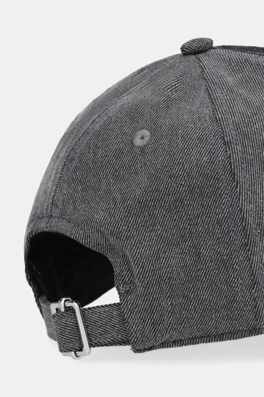 Akcesoria Karl Lagerfeld Jeans czapka z daszkiem jeansowa B1W33054 szary