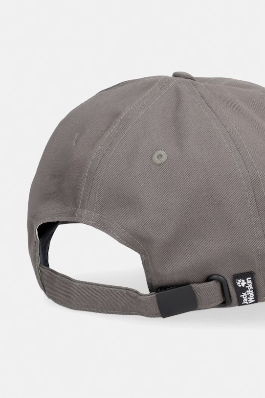 Akcesoria Jack Wolfskin czapka z daszkiem bawełniana Celebrate The Paw A65772 szary