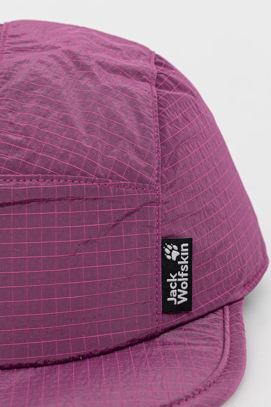 Jack Wolfskin czapka z daszkiem Find The Wild A65771 fioletowy SS26