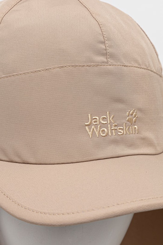 Jack Wolfskin czapka z daszkiem Canyon A65770 brązowy SS26