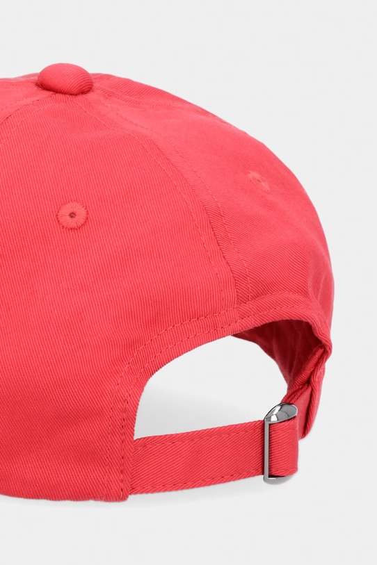 Akcesoria EA7 Emporio Armani czapka z daszkiem bawełniana AF15502.7X000592 czerwony