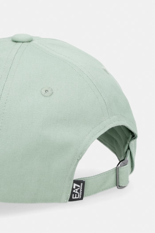 Accesorii EA7 Emporio Armani șapcă de baseball din bumbac AF15502.7X000597 verde