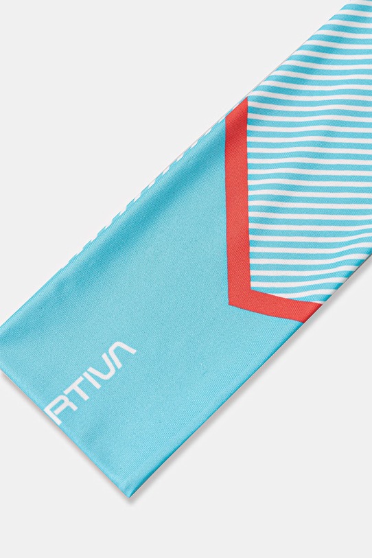 La Sportiva opaska na głowę Flow ZZRH044 turkusowy SS26