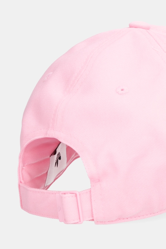 Akcesoria adidas Originals czapka z daszkiem bawełniana KC8034 różowy
