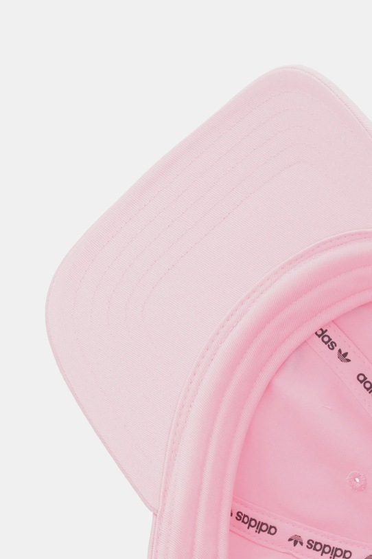 adidas Originals czapka z daszkiem bawełniana różowy KC8034