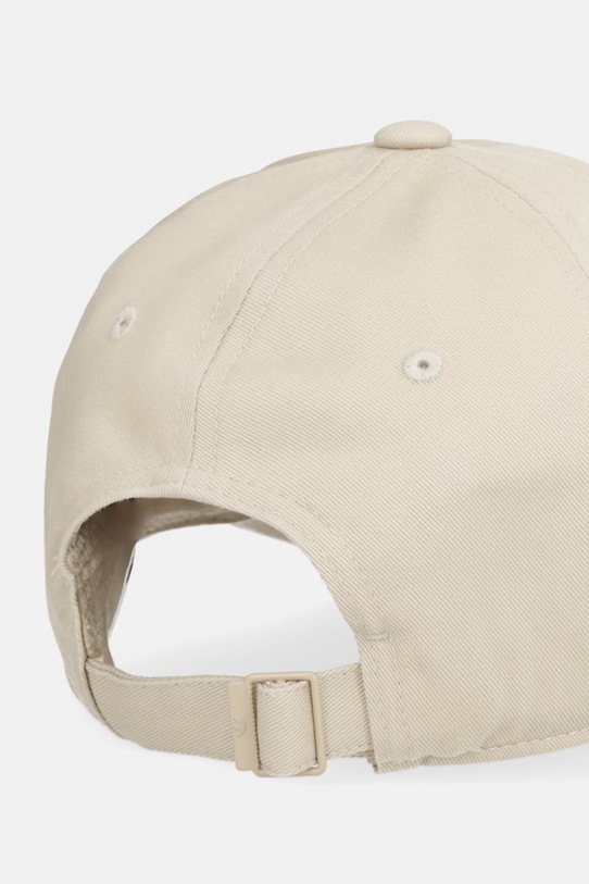 Akcesoria adidas Originals czapka z daszkiem bawełniana KC8036 beżowy