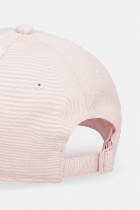 Akcesoria adidas Originals czapka z daszkiem bawełniana KC8038 różowy