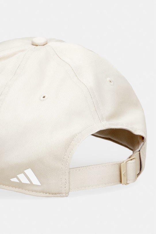 Akcesoria adidas czapka z daszkiem bawełniana KD2108 beżowy