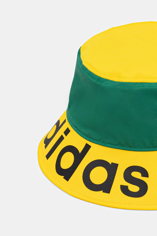 adidas Originals kapelusz bawełniany KE0640 żółty SS26