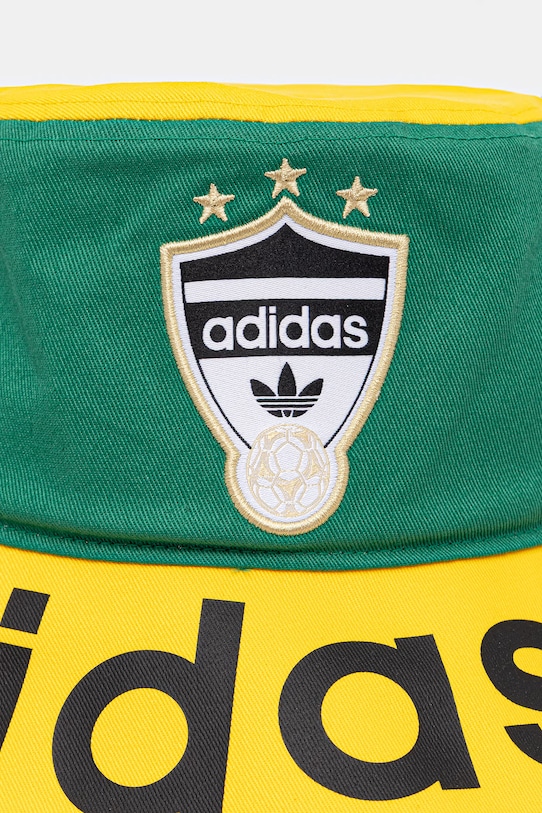 Akcesoria adidas Originals kapelusz bawełniany KE0640 żółty