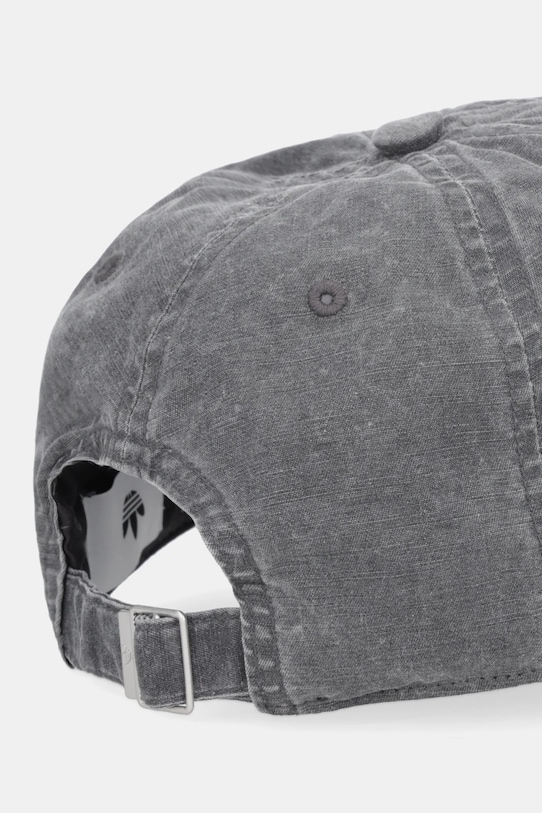 Akcesoria adidas Originals czapka z daszkiem bawełniana KE0856 szary