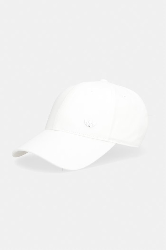 adidas Originals czapka z daszkiem bawełniana bawełna beżowy KE4657