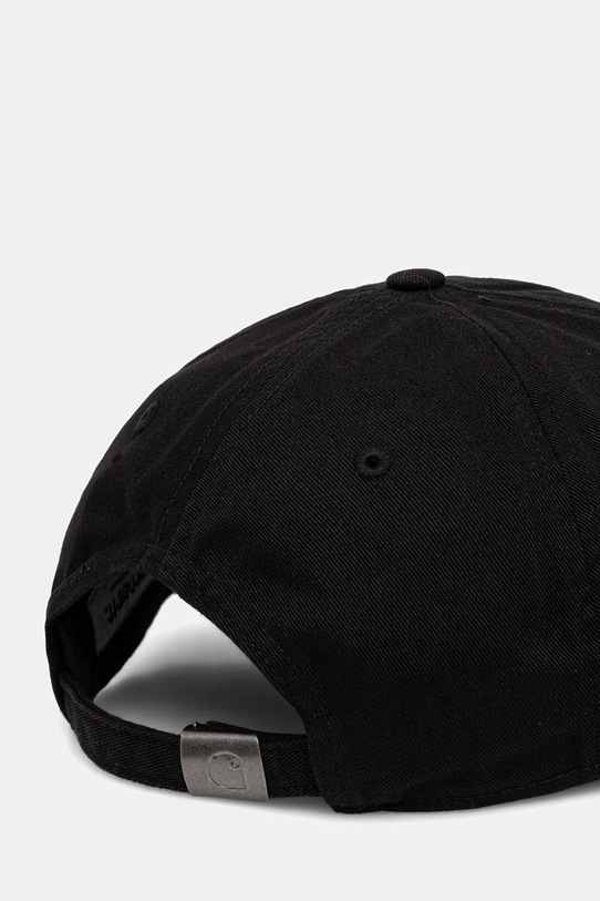 Akcesoria Carhartt WIP czapka z daszkiem bawełniana Madison Logo Cap I036730.3AAXX czarny