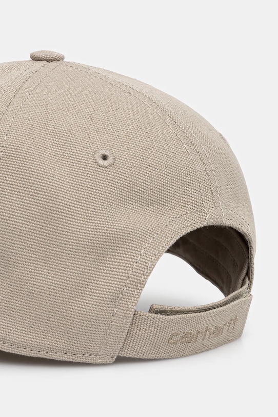Akcesoria Carhartt WIP czapka z daszkiem bawełniana Canvas Cap I036653.3GEXX beżowy