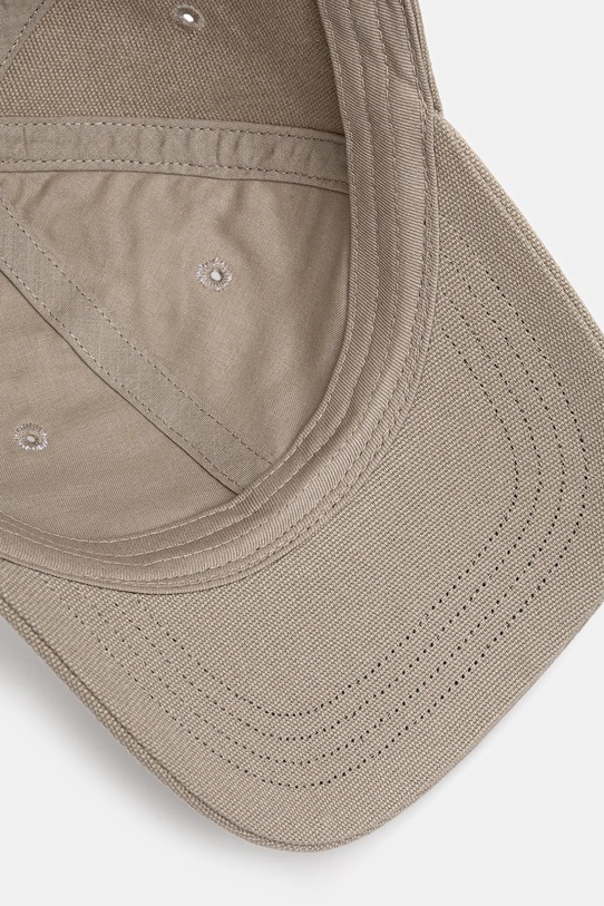Carhartt WIP czapka z daszkiem bawełniana Canvas Cap beżowy I036653.3GEXX
