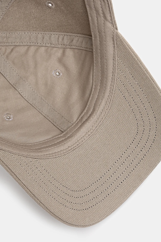 Carhartt WIP czapka z daszkiem bawełniana Canvas Cap beżowy I036653.3GEXX