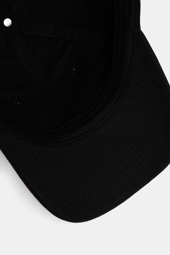 Carhartt WIP czapka z daszkiem bawełniana Canvas Cap czarny I036653.89XX