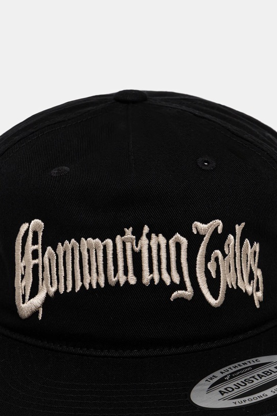 Carhartt WIP czapka z daszkiem bawełniana Commuting Tales Cap I036020.89XX czarny SS26