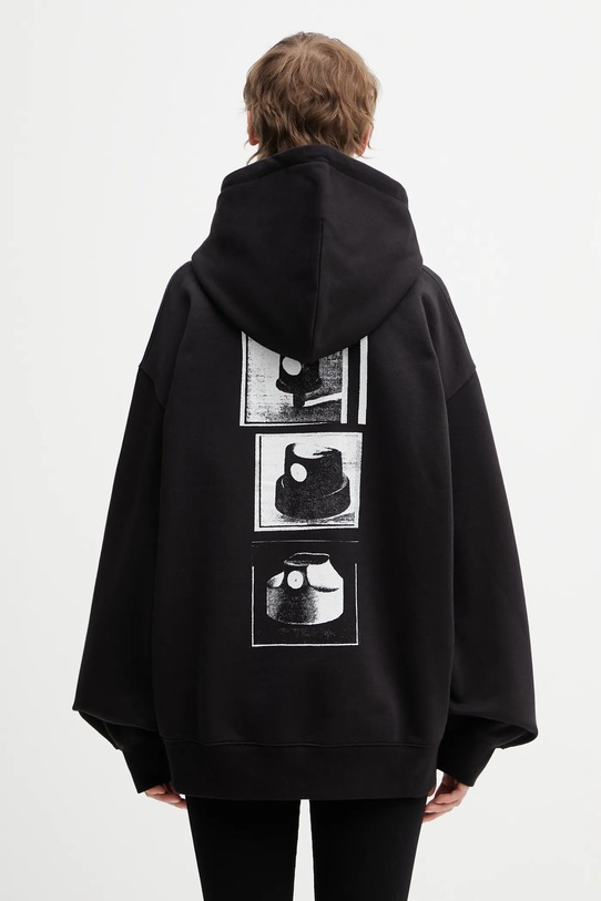 Carhartt WIP bluza Hooded Caps Sweat I036066.89XX czarny SS26