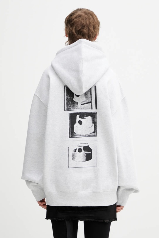 Carhartt WIP bluza Hooded Caps Sweat I036066.482XX szary SS26