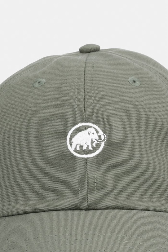 Mammut czapka z daszkiem 1191.00052 zielony SS26