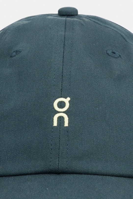 On czapka z daszkiem bawełniana 2UG10104407 zielony SS26
