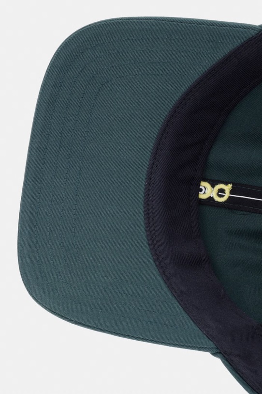 On czapka z daszkiem bawełniana zielony 2UG10104407