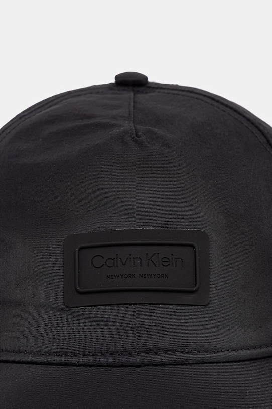 Calvin Klein Καπέλο με γείσο LV04D5087G μαύρο SS26
