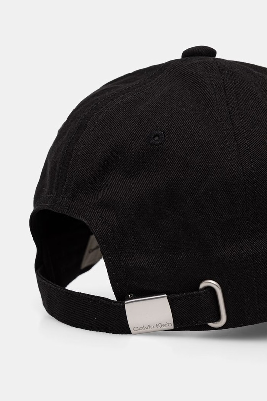 Akcesoria Calvin Klein czapka z daszkiem bawełniana LV04D5088G zielony