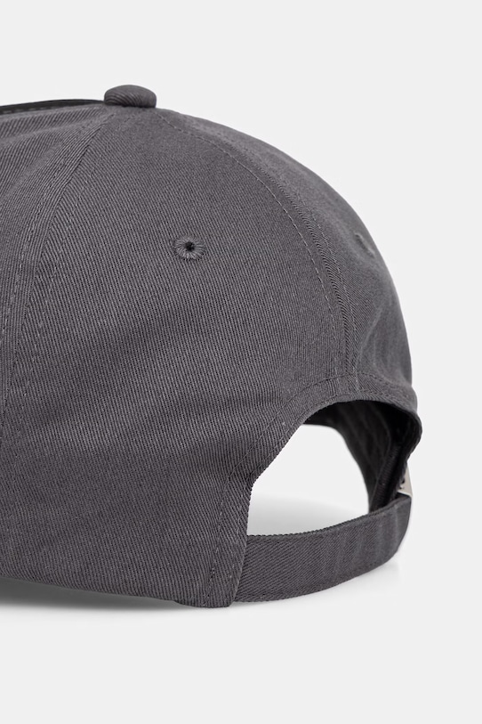 Akcesoria Calvin Klein czapka z daszkiem bawełniana LV04D5088G czarny