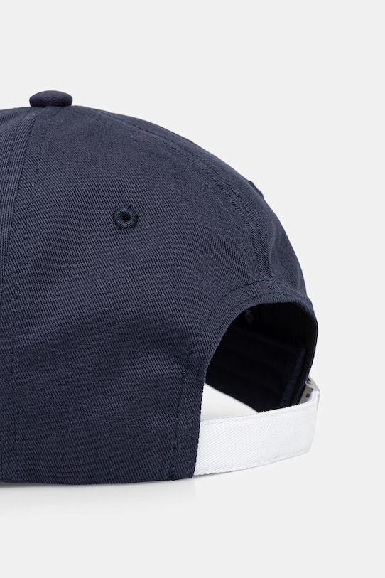 Akcesoria Calvin Klein czapka z daszkiem bawełniana LV04D5101G granatowy