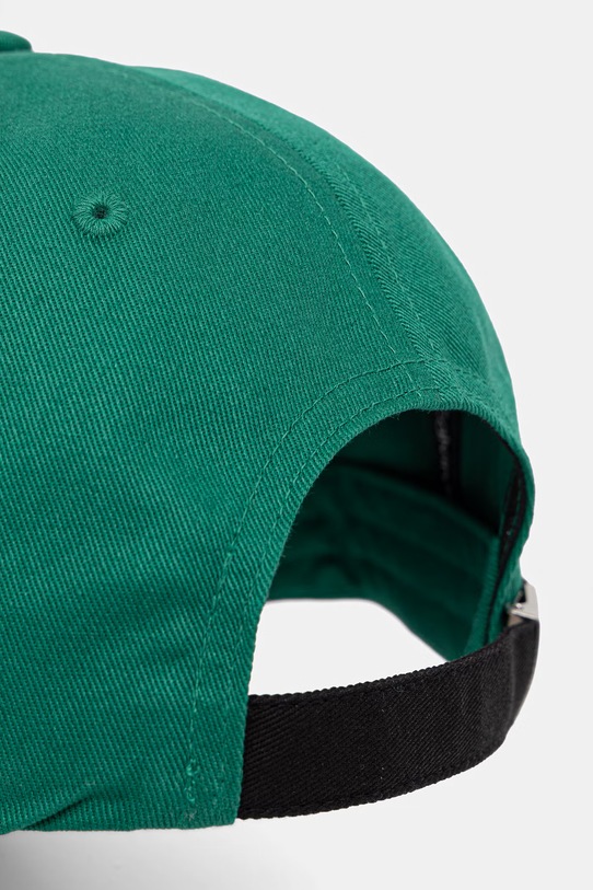 Doplnky Calvin Klein Čiapka so šiltom bavlnená LV04D5101G zelená