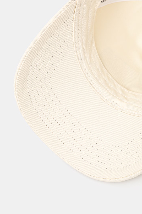 Calvin Klein Καπέλο μπέιζμπολ βαμβακερό μπεζ LV04D5103G