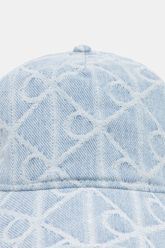 Calvin Klein kapa sa šiltom od trapera LV04F5069G plava SS26