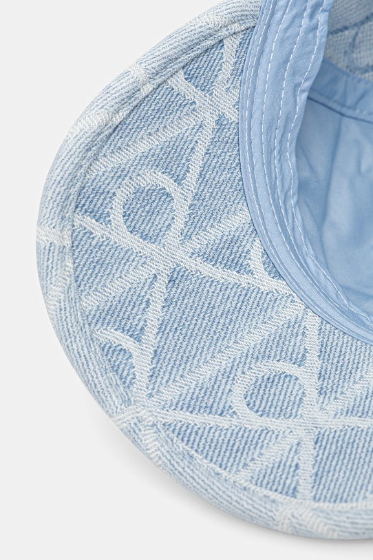 Calvin Klein kapa sa šiltom od trapera plava LV04F5069G