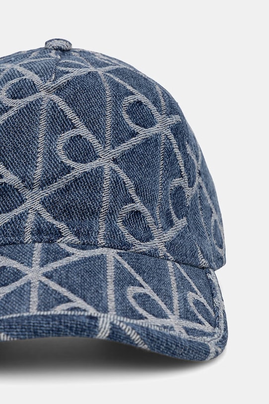 Calvin Klein Καπέλο με γείσο ντένιμ LV04F5069G μπλε SS26