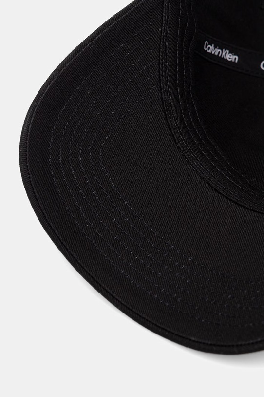 Calvin Klein baseballová čepice bavlněná černá LV04F5072G